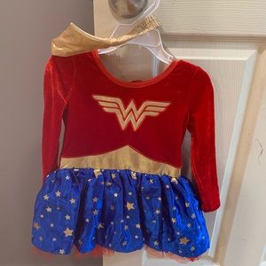 Toddler Wonder Woman Halloween costume 2t